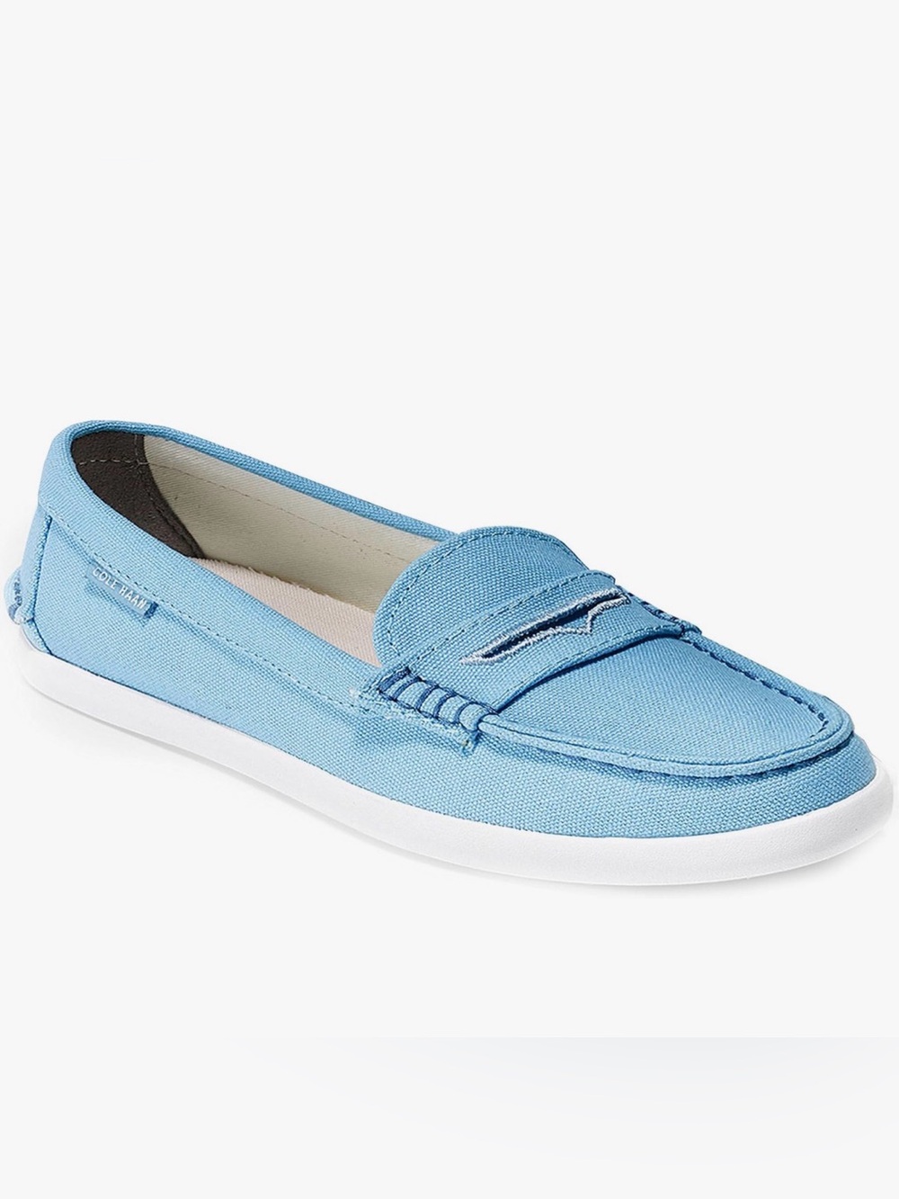 New Cole Haan Nantucket Canvas Penny Loafer